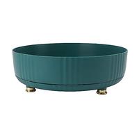 Asixxsix Lazy Susan Turntable Organizer, 360 Degree Rotating Spice Rack Organizer Round Cosmetic Makeup Organizers Turntable Storage Rack for Kitchen Cabinet Pantry Bathroom Countertop (Green)