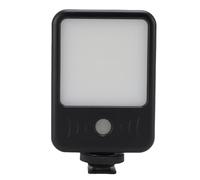 Asixxsix LED Camera Fill Light with 49 LEDs 6500K for Vlogging Live Streaming, Built in Microphone Rechargeable Key Control Light