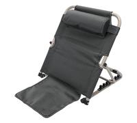 Asixxsix Lifting Bed Backrest, Portable Folding Adjustable Sit Up Back Rest Multifunction Chair, Bed Backrest Support Floor Chair with Head Pillow for Neck Head Lumbar Elderly Patient