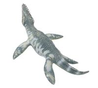 Asixxsix Liopleurodon Figurine, Realistic Educational Impact Resistant Soft Plastic Prehistoric Sea Creature Figure, Ocean Animal Toy with for Children Learning and Collection Gift