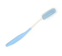 Asixxsix Long Handle Hair Brush Set, Ergonomic Curved Handles for Limited Dexterity Arthritis Sufferers Long Handle Comb with Antiskid Triangular Design for Shower Hair Care (brush)