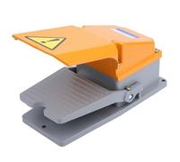 Asixxsix LT4 Aluminum Housing Foot Pedal Switch, Premium Power Controller for Machine Tool Equipment