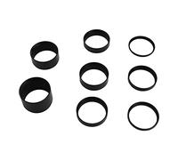 Asixxsix M48 Extension Tube Kit for Cameras and Eyepieces, Length 3 5 7 10 12 15 20 30mm, M48X0.75 on Both Sides, Extending Ring for Astronomical Telescope Photography