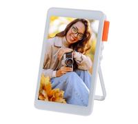 Asixxsix Magnetic Phone Vlog Selfie Monitor Screen, 4.0 Inch HD Screen, 4K 30fps Wired Recording and Sound Output, 2.4G 5G Wireless WiFi, 2300mAh, Using Phone Rear Camera for Live Stream