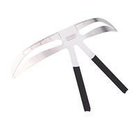 Asixxsix Makeup Eyebrow Ruler Three-Point Positioning Design for Symmetrical Brows, Ideal for Standard and European Style Brows (Wavy Eyebrows)