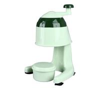 Asixxsix Manual Shaved Ice Machine, Portable ABS Ice Crusher with and Free Cube Mold for Home Use Smoothie Margaritas Fun Drinks, Manual Snow Cone Maker