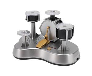 Asixxsix Mini Set, AAA Battery Powered Portable Desktop Kit with Sounds, Compact Stable Base Electronic Finger Touch Set for Kids, Collection Decoration, Party Favors