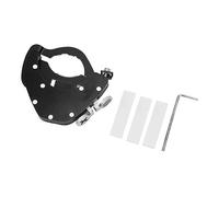 Asixxsix Motorcycle Throttle Lock, Universal Adjustable Motorcycle Control Throttle Assist Heavy Duty Anti Theft Locking Device for Handlebar Lock (top)