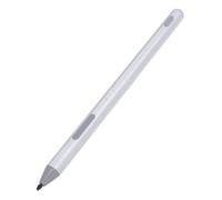 Asixxsix MPP 2.0 Stylus Pen, 4096 Pressure Levels Rechargeable Active Stylus with Magnetic Attachment Customizable Key for Touch Screen Devices Supporting MPP2.0 Protocol (Silver)