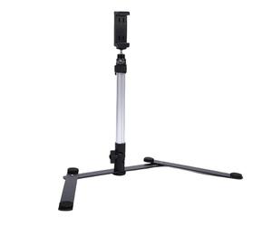 Asixxsix Overhead Tripod for Mini Projector, 360 Deg Rotation Height Angle Adjustable Photo Copy Pico Projector Stand Flexible Tabletop Phone Mount with Remote Control for Cooking