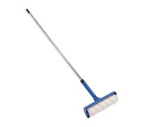 Asixxsix Paint Roller, 10 Inch Paint Roller Brush with Extended Detachable Pole Handle for Ceiling and Walls, Furniture Indoor Outdoor Painting (Blue)