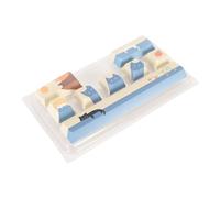 Asixxsix PBT Material, Durable Sublimation Technology, Wide Compatibility, 8 Key Replacement Set, Cute Decorative Designs, for Most Mechanical Keyboards, with Cute and Vibrant Designs (Type 3)