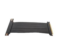 Asixxsix Pcie 4.0 Riser Cable, 20mm High Speed Flexible Gpu Riser Cable, Pcie Extension With 128Gbps Transfer Rate For Rtx 4090 4080 4070 4060 Rx 7900 Xts And Backward Compatible (60cm)