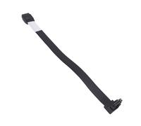 Asixxsix PCIE 5.0 GPU Power Cable, 16Pin to 3X8Pin Right Angle Extension 16AWG 600W, with Highly Conductive Copper Connector, for R T X 4090 4080 3090 Ti 16AWG 12V HPWR