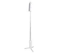 Asixxsix Phone Tripod, 360° Rotatable Portable All In One Extendable Cell Phone Stand with Wireless Remote Control Aluminum Alloy and Abs Selfie Stick for Video Recording (White)