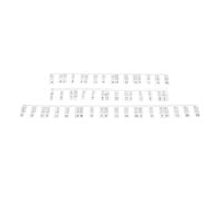 Asixxsix Piano Keyboard Stickers, Silicon Removable Piano Key Stickers, Glow in the Dark, 88 Keys Full Size Pia no Notes Guide Reusable Keyboard Note Labels with Box for Beginners (Black)