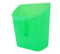 Asixxsix Plastic Enclosed Feed Scoop, Stackable Feed Scoop for Horse Chicken Livestock Animal Ranchers Homesteaders Farmers, 9.25x3.74x10.43inch