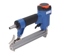 Asixxsix Pneumatic Brad Nailer, 20 GA Aluminum Alloy Lightweight with Quick Connect Air Inlet and Spring Loaded Safety, for Cabinets Ceiling Repair 10mm to 22mm Nails