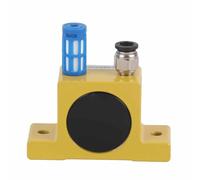 Asixxsix Pneumatic Vibrator, G1/8in 27500-37500rpm Low Noise Air Vibrator with Connector and for Industrial Use, 840-2400N Centrifugal Force