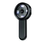 Asixxsix Pocket Digital Microscope for Kids Adults, 100X Handheld Magnifying Glass with Light 2 Inch IPS Screen 178° Viewing Angle USB Portable Jewelers Loupe for Trichomes