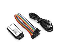 Asixxsix Pocket Size USB Logic Analyzer with 8 Channel Inputs 24MHz for Efficient Digital Signal Monitoring USB Logic Analyzer for IT Professionals