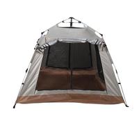 Asixxsix Pop Up Tent, 210D Oxford Cloth Rainproof Sun Proof Water Proof Family Camping Tent Portable Automatic Easy Setup Tent for Backyard (Large Size (37.4 X 18.9 X 6.7in))