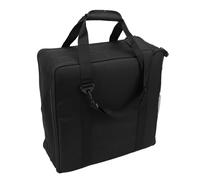 Asixxsix Portable Carrying Bag for Slushi Machine, Frozen Drink Maker Storage Bag Cover with Handle and Mesh Pockets Dust Proof Travel Case, Side Opening for Easy Access