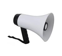 Asixxsix Portable Megaphone Bullhorn, 30W Power Megaphone Speaker 300S Recording 500M Transmission, 10 Hours Battery, 1500mAh, for Street Vendors, Tour Guides, Game Organizers