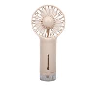 Asixxsix Portable Misting Fan, USB Rechargeable Handheld Fan with 3 Wind Speed, Small Cooling Mist Spray Fans for Travel, Outdoors, Makeup, Camping, Home, and Office Use (1)