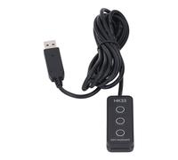 Asixxsix Programmable USB Macro Keyboard, 1/3 Key Mini Keypad Customize Programmable, Braille Design, with a 2m USB Cable, Macro Mechanical Game PC Switch Control (HK33 3 Key Positions)