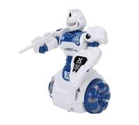 Asixxsix Remote Control Robot, 360° Rotation LED Light Music Dancing Robot Toys, RC Robots with Simulation Sound Effects ABS Construction for Toddler Boys Girls Portable Entertainment