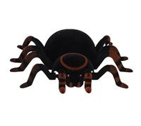 Asixxsix Remote Control Tarantula, Realistic RC Spider Electronic Animal Toy, 6.5in Wall Climbing Spooky Crawlers, with LED Eyes & Wriggling Legs, Prank Halloween Birthday Gifts