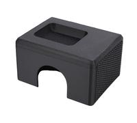 Asixxsix Reptile Hide Box, Large 3D Printing Multifunctional Leopard Gecko Hide, Snake with Humidity Water Tray for Lizards Snakes Geckos Tarantulas Shrimp