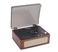 Asixxsix Retro Desktop CD Player, 2500mAh Battery Rechargeable Portable Bluetooth 5.4 with Speaker Earphone Jack USB AUX Input, for Home Decor Vintage Music Playback