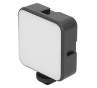 Asixxsix RGB Video Light, 65 LEDs Full Color Camera Light 20 Effects 2500-9000K Adjustable Color Temperature 1200mAh Rechargeable Battery with 3 Cold Shoe Mounts for Photography Video