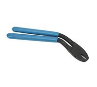 Asixxsix Ring Plier, Metal Bent Head Curved Open Angled Snap Ring Pliers Ergonomic Wear Resistant Durable Auto Upholstery Installation Tool with Comfortable PVC Handle for Vehicles