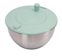Asixxsix Salad Spinner, Fruit Vegetables Wash Bowl with 5 Blade Slicer Egg Yolk Strainer Shredder, Vegetable Chopper with Container, Lettuce Spinner Kitchen Colander