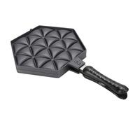 Asixxsix Samosa Baking Pan, Non Stick Aluminum Alloy Cooking Plate for Dumpling, Make Multiple at Once with Quick Even Heating, Create Various Delicious Foods