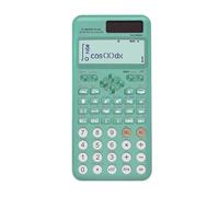 Asixxsix Scientific Calculators, FX991ESPLUS Math Calculator with 417 Functions, 10+2 Digits Display, Solar Battery Power, for College High School Students Teachers Engineers (Green)