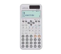 Asixxsix Scientific Calculators, FX991ESPLUS Math Calculator with 417 Functions, 10+2 Digits Display, Solar Battery Power, for College High School Students Teachers Engineers (White)