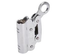 Asixxsix Self Braking Stop Descender, 6KN Lightweight Alloy Steel Rope Grab, Climbing Anti Fall Self Locking Equipment for Rock Climb, Rappel, Mountaineer, Aerial Work, Rescue Cave Outdoor