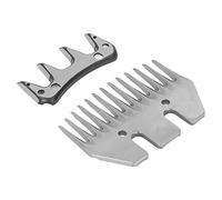 Asixxsix Sheep Shears Vane/Wing, 13 Tooth Electric Wool Comb Cutter Goats Clipper Scissors Vane/Wing Professional Sheep Shears Replacement Shearing Comb and Cutter Set for Goats