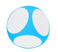 Asixxsix Six Sided Dice, Wipe Off Dice Cubic Portable Cleanable Write On Teaching Created Sesources Game Teaching Plastic Cubes, Aid Tool (Blue)