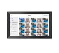 Asixxsix Smart Digital Calendar Chore Chart, 15.6 in Touchscreen Interactive Display, Smart Family Planner with APP Control for Desk Wall, for Schedules and Cloud Photo Desk Bases (UK Plug)