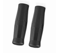 Asixxsix Soft Rubber Handlebar Grips, Durable Material for Driving Safety, 1 Pair of Grips for a Comfortable Ride, Compatible with Most Motorcycles (Black)
