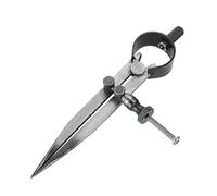 Asixxsix Solid Stainless Steel Precision Angle Measuring Compass Divider Essential Tool for Jewelry Making