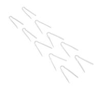 Asixxsix Sound Aid Tube Set, Better Hearing R Type Practical Preformed Sound Amplifier Tube Prevent Earwax 10pcs for Maintenance