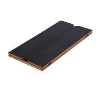 Asixxsix Square Table Top, Foldable Solid Wood RV Countertop Extension, 23" X 23" /595 X 583mm, Slick Finish Wood Countertop for RV, Boats, and Yachts, Home or Commercial Use