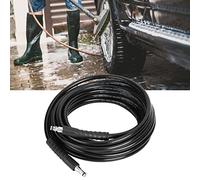 Asixxsix Steel Wire Braid Pressure Washer Hose for K2 K3 K4 K5 K Series | Wear Resistant, Easy Install, 180bar, Cold Water, Yellow Quick Connection Adapter for K Series