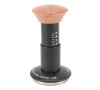 Asixxsix Tamper, 51mm 53mm 58mm Calibrated Coffee Tamper with 30lbs Spring Loaded Tamping Strength and Scale Mark Stainless Steel Flat Base for Machine Portafilter (53mm)